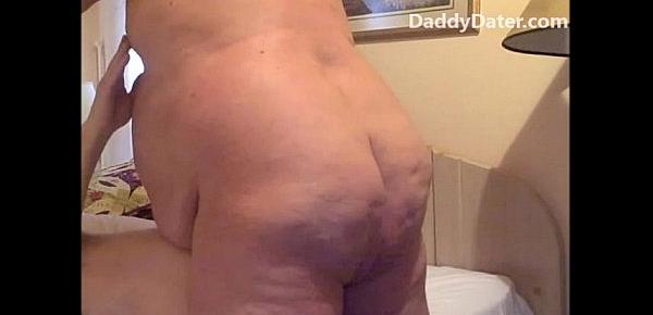  Chubby Obese Grandpa Fucking Bareback